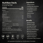 30 Servings of  Viking Brew Creatine Coffee