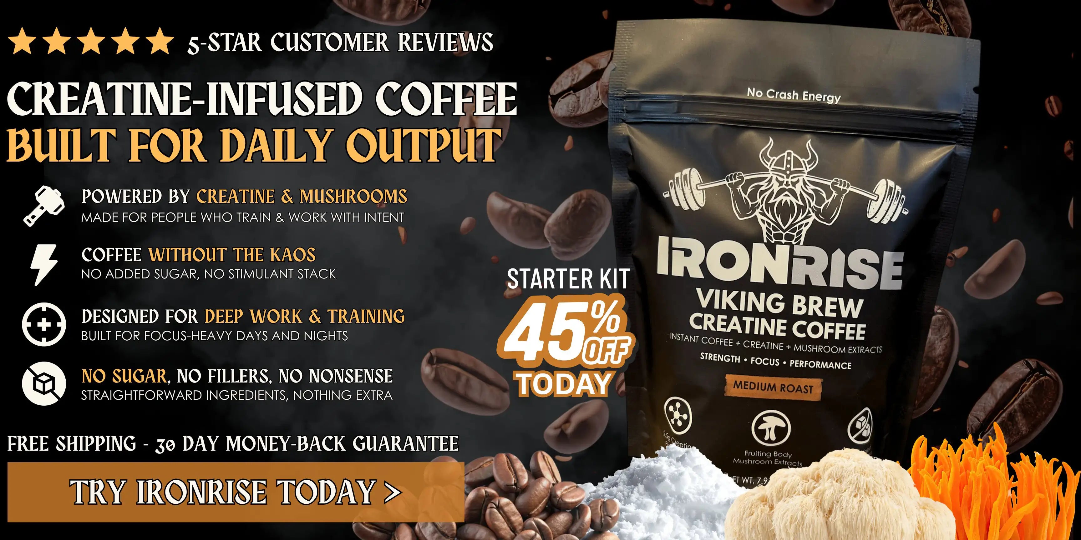 IronRise Home Page Banner